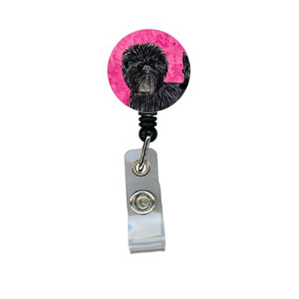 Teachers Aid Affenpinscher Retractable Badge Reel Or Id Holder With Clip TE236574